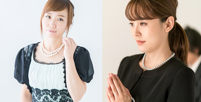 大人なら覚えておきたい、冠婚葬祭のパールネックレス着用マナー